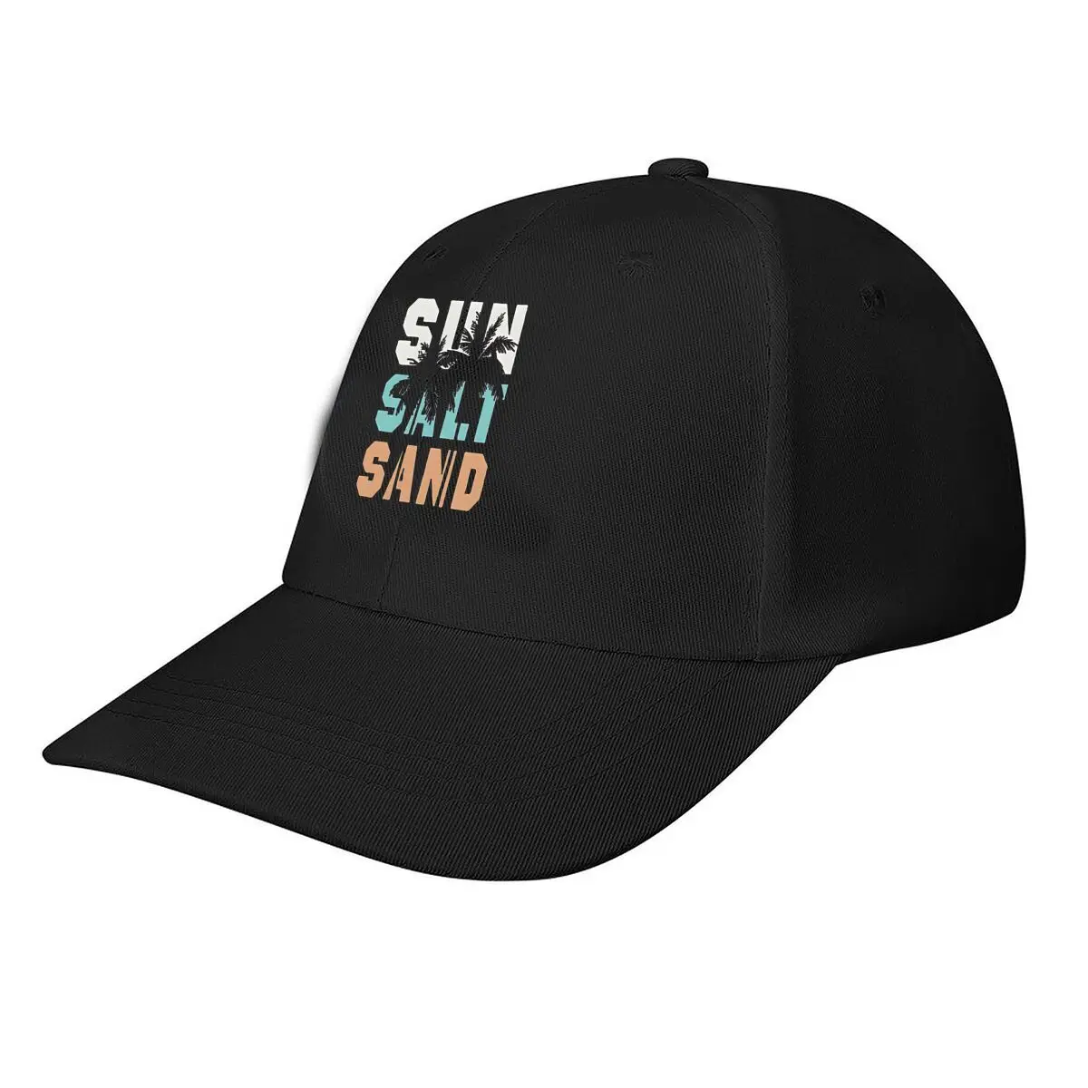 Sun Salt Sand Palm Eye Baseball Cap Fashion Men Sunhat Women's Outdoor Sports Snapback Cap