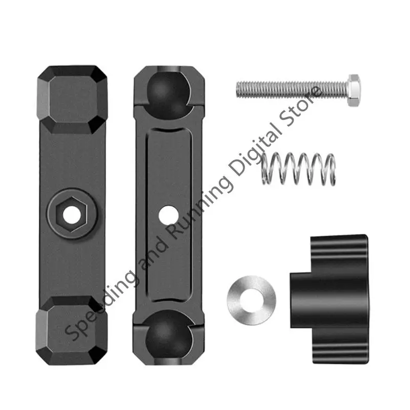 Aluminum alloy Double Socket Arm for RAM Mounts 6cm 9cm Camera Extension Arm 17mm 20mm Ball Head Mount Adapter Pole