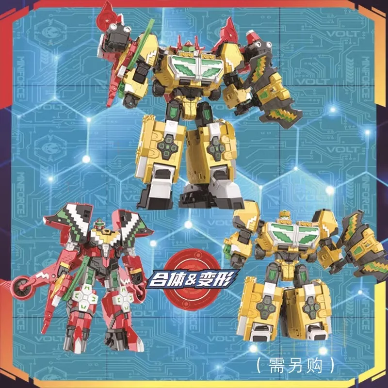 ألعاب المحولات فريق الخدمة السرية الصغيرة فائقة الأبعاد، ألعاب أطفال روبوتية قابلة للتحويل مدمجة بقوة فائقة