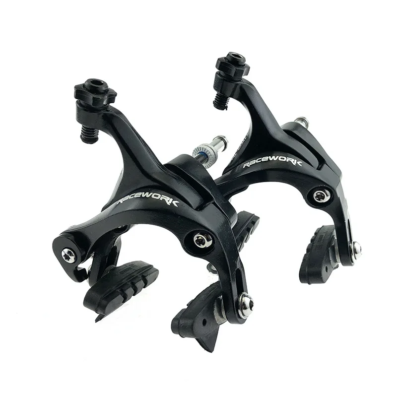 RACEWORK Rennrad C Bremse Dual Pivot Bremse Aluminium Side Pull Felge Sattel Mit Bremsbeläge Für Straße Klapp Fahrrad Sattel – Detail 1