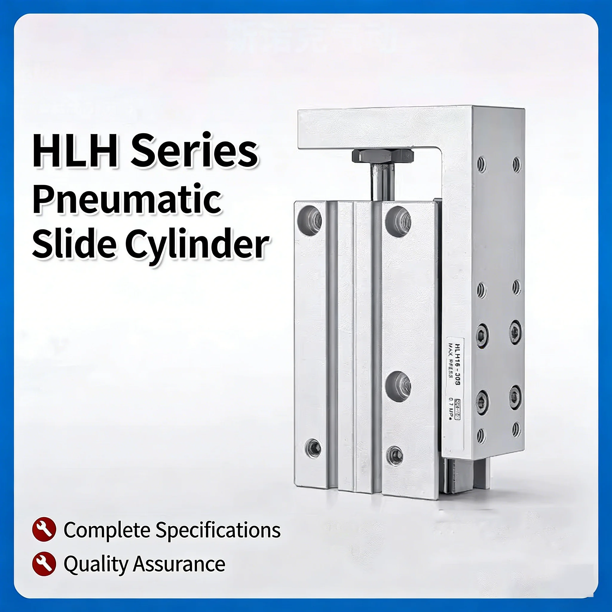 

Precision Slide Guide Cylinder HLH6/10/16/20*5X10X15X20X25X30X40X50X60S Side Rail