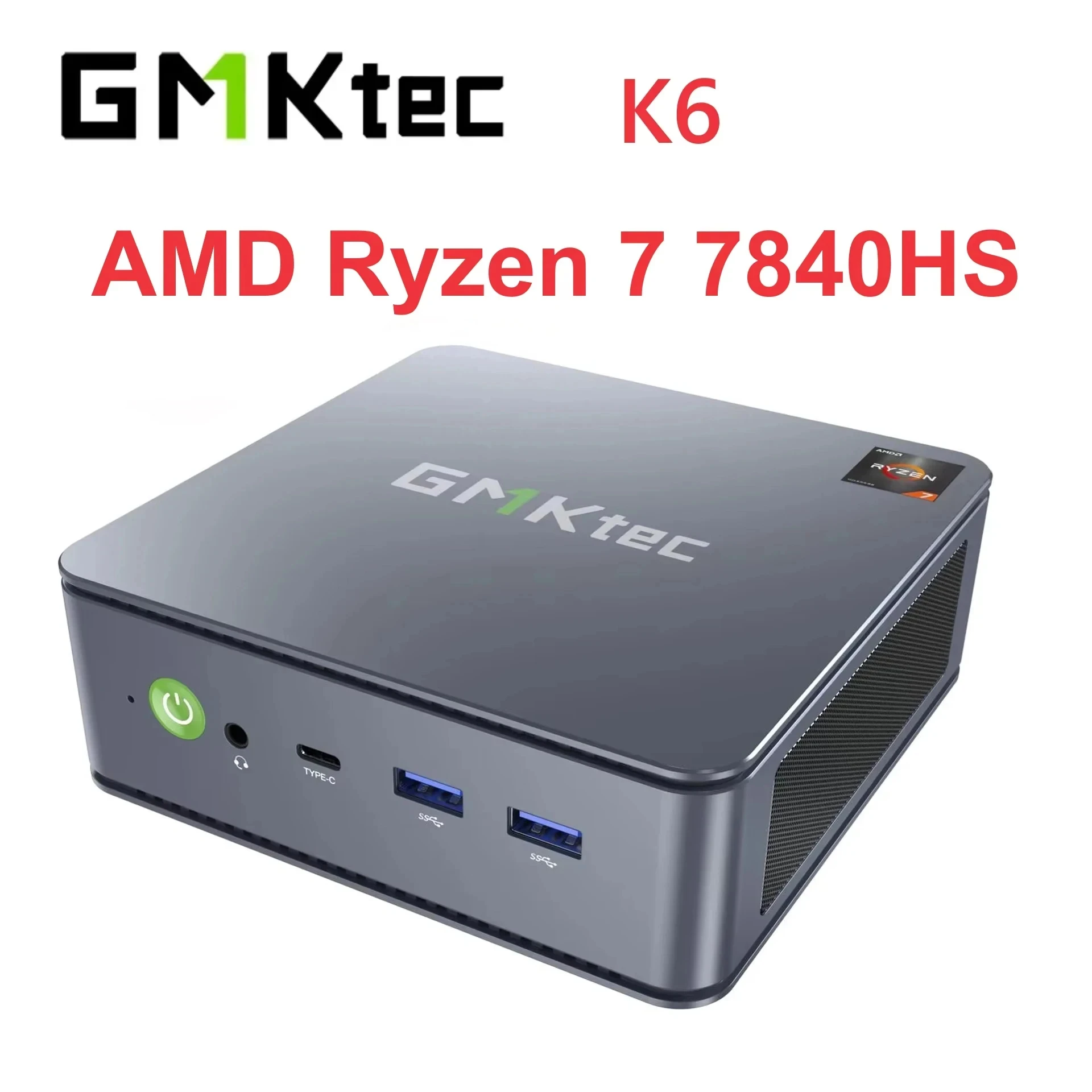 GMKtec K6 Мини-ПК AMD R7-7840HS