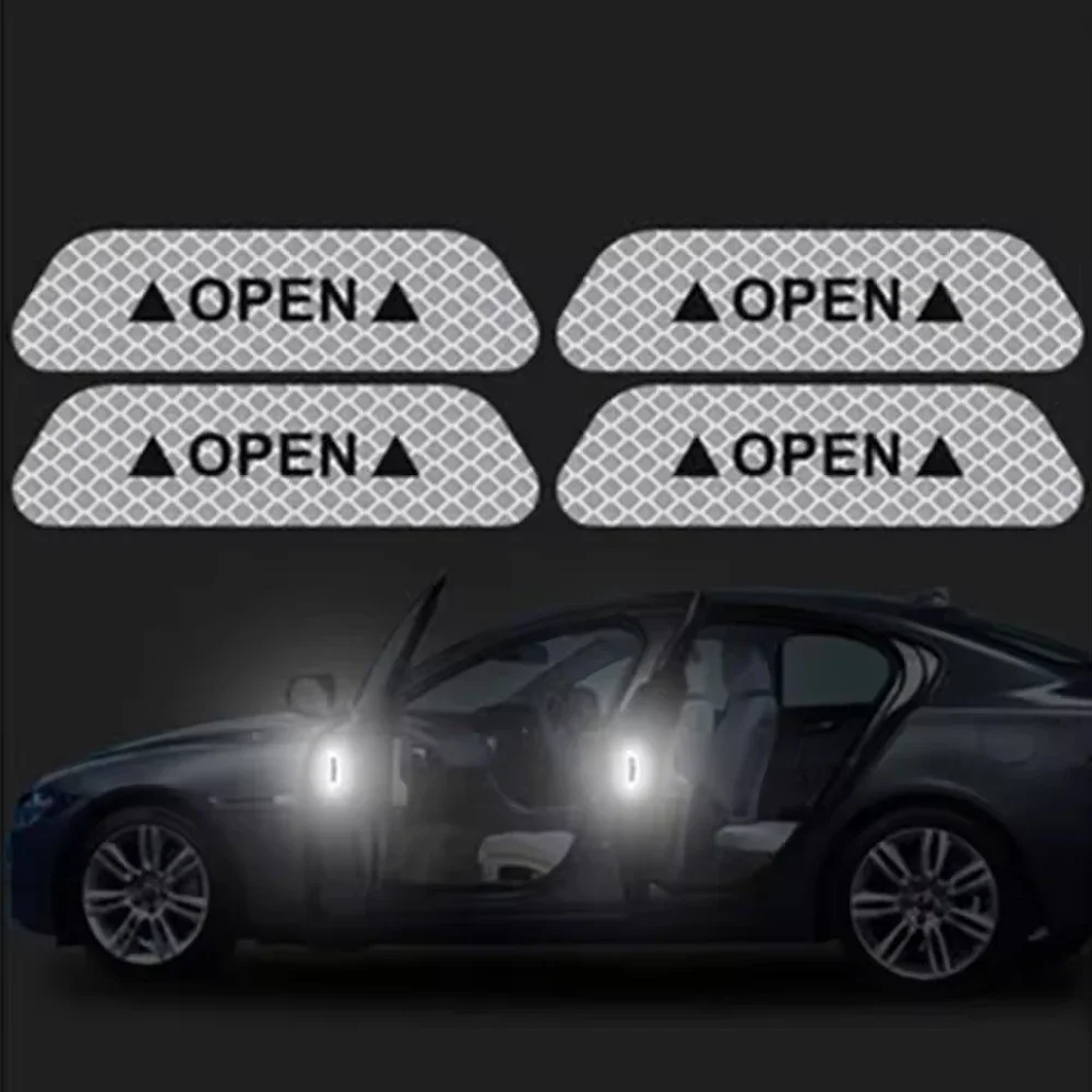 

Car Door Safety Reflective Warning Sticker For Leapmotor T03 S01 C01 C11 C10 C16 B01 B10 A10 D19 D99 Lafa5 Auto Accessory