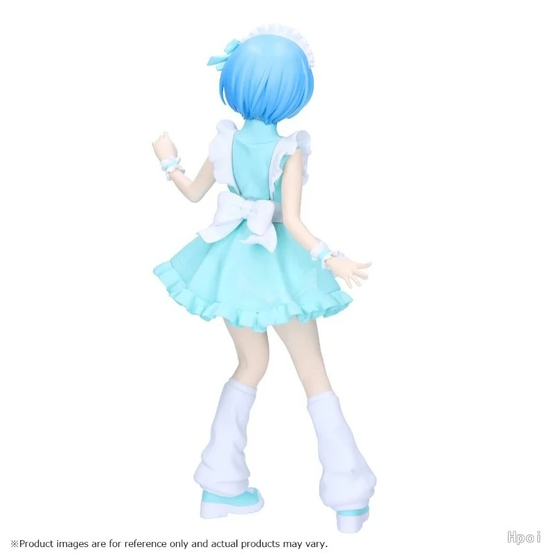 Original Re ZERO Starting Life in Another World REM Jersey Maid Ver Anime Figure, Desktop Decor, Gift