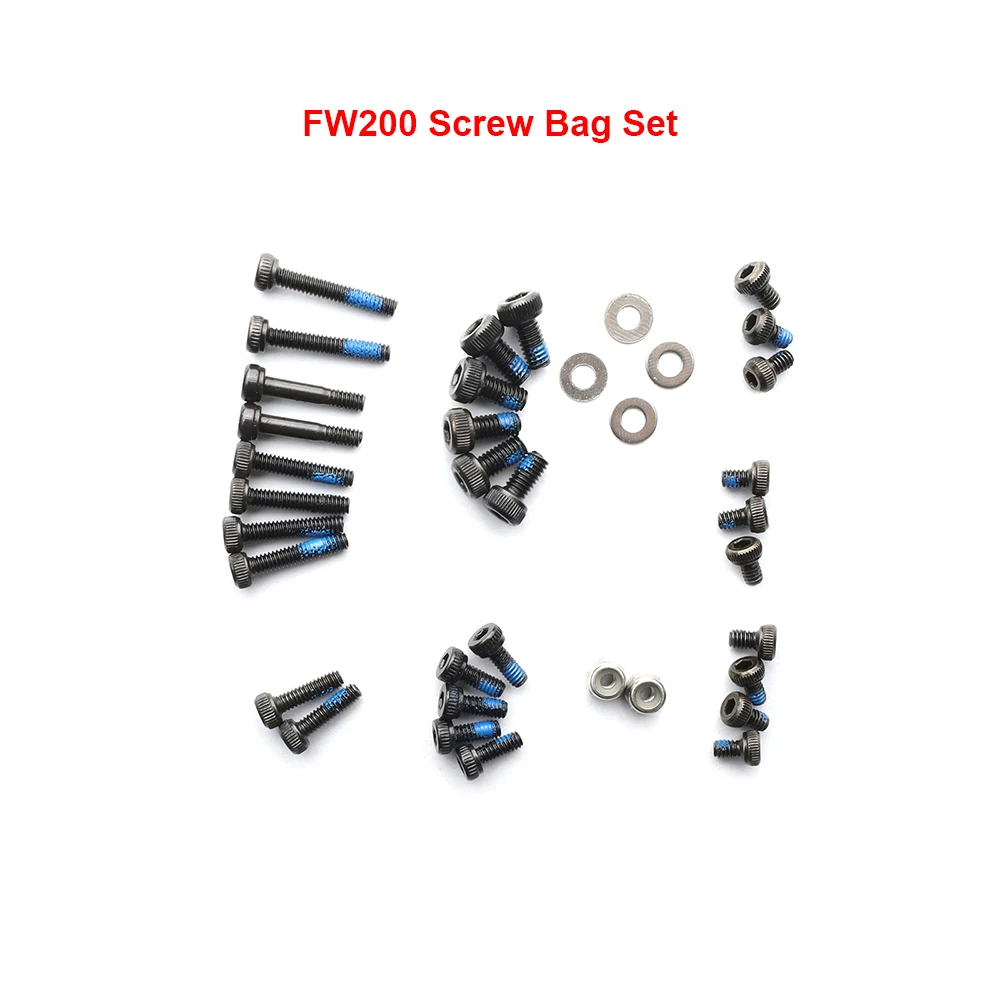 FLYWING FW450 FW450L V3 RC Helicopter Screw Bag Set Bell 206 V3 Screw Bag UH-1 v3 Screw Bag FW200 Screw Bag FW450L V3 Screw Bag