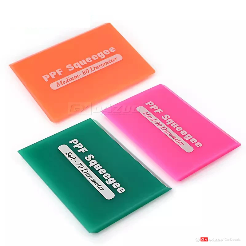 Soft Hard 70 80 90 Durometer Ppf Squeegee Rubber Squeegee Car Window Tinting Wrapping Tools