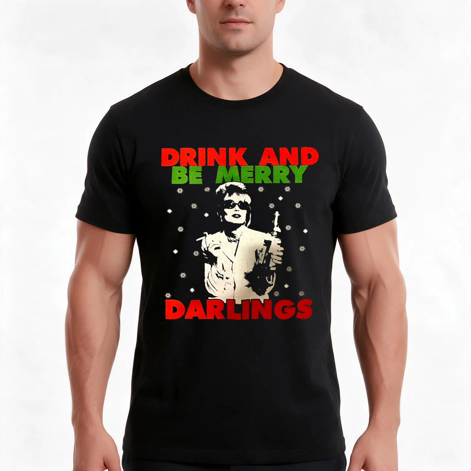 Day Gift for Absolutely Fabulous Darling T-Shirt, Summer Casual Cotton Tee, Oversized Streetwear Tops, Vintage Graphic Print