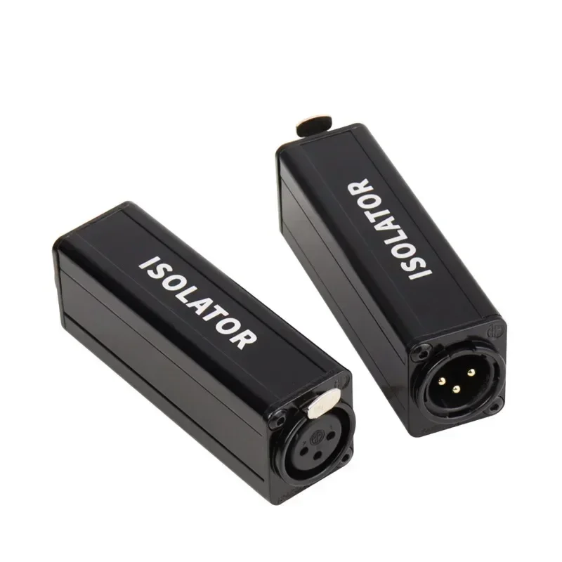 

1Pcs Mono XLR Audio Isolator Mixer Noise Cancellation Audio Current Acoustic Filter Audio Noise Reducer