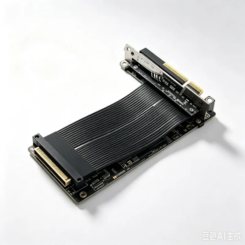 aa-for-adt‑link-k83sf-adaptador-de-cable-de-extension-pcie-50-x8-a-x16-256gbps-gen5-para-gpu-de-servidor-riser-para-rtx-5090-rx7900-xt-mining-gra