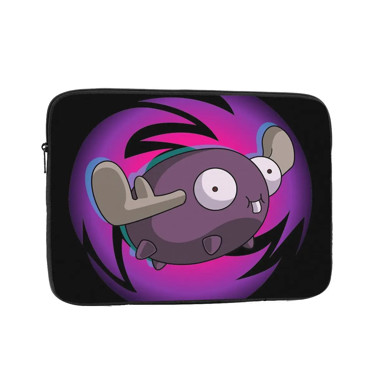 Zipper Laptop Notebook Bag Case Enter The Florpus Computer Liner Sleeve Invader Zim Gir Alien 15 17 Inch Shockproof Case Bag