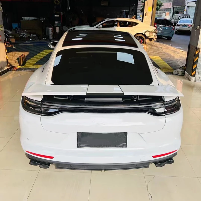 For Porsche Panamera 971 2017-2021 Elevator Three-stage Electric Rear Spoiler Original Price of Turbocharged