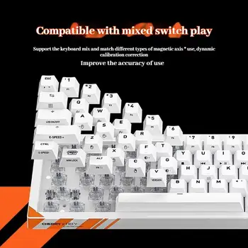 CHERRY K5 Pro TMR 有線遊戲鍵盤 67鍵 磁吸軸 RGB 8000Hz 電競電腦配件 可自訂混合軸 6 最佳銷售 Cherry鍵盤 - №2