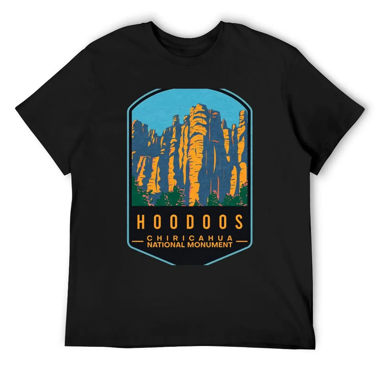 

Hoodoos Chiricahua National Monument T-Shirt croswit shirt man street wear graphic shirts plain black t shirts men