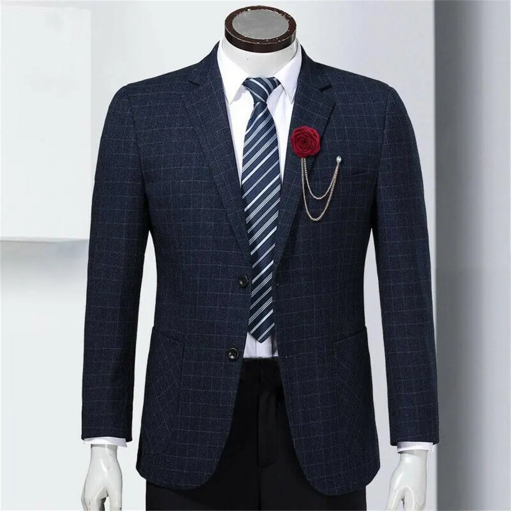 Trendy Charm Gift Tasssel Chain Wedding Boutonniere Rhinestone Rose Flower Brooch Lapel Pin Shirt Jacket Collar Suit Corsage