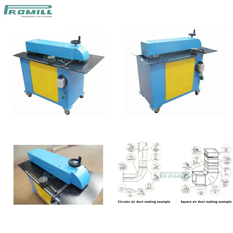 HCY New Arrival Reel Shear Beading Machine Motor 1.5kW Power 1.5mm Max Thickness for Cutting Bead/Groove Thin Sheet Metal