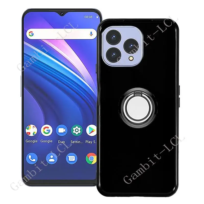 สําหรับCubot P80 P 80 6.58 "CubotP80 2023 กลับแหวนยึดเคสโทรศัพท์สมาร์ทโฟนTPUซิลิโคนอ่อน