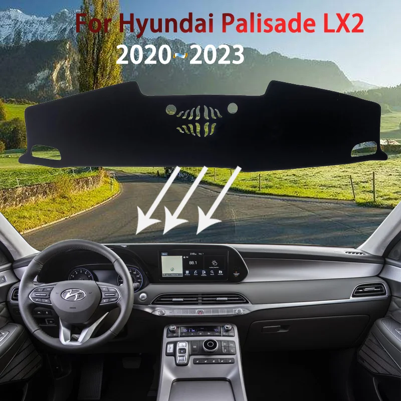 

Пылезащитный Противоскользящий чехол для приборной панели Hyundai Palisade LX2 2020 2021 2022 2023