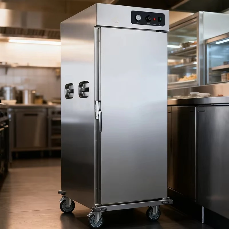 Truelen Commercial Food Warmer Cabinet Single Door Electric Insulated Stainless Steel Energy Saving 2.6KW Restaurant Kitchen