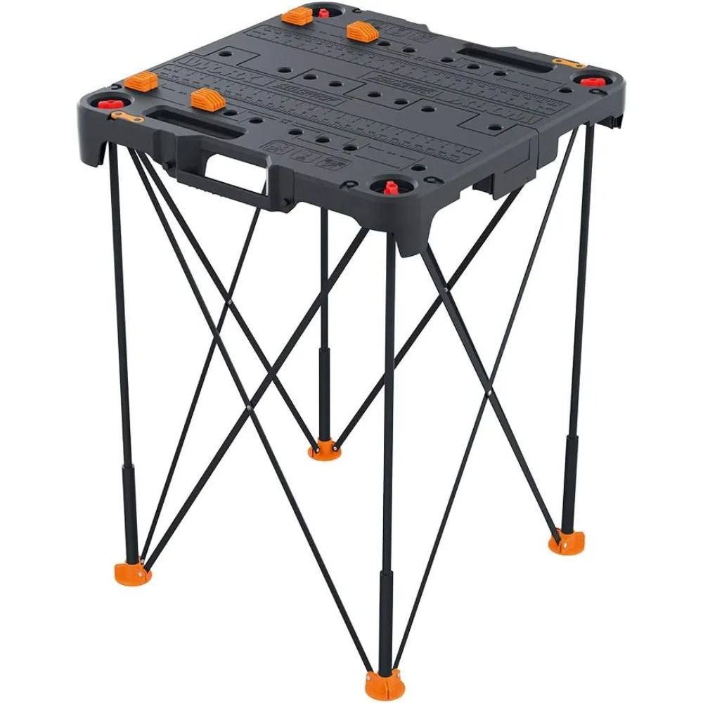 Collapsible Work Table, Portable Multi-Functional Workbench