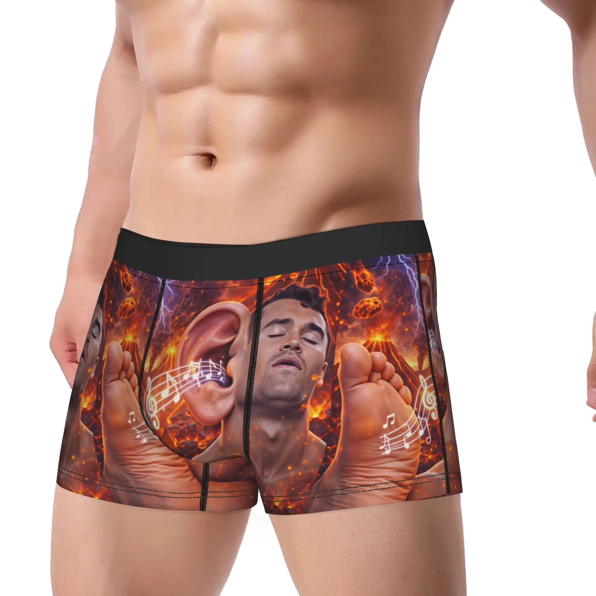 C-Charlie K-Kirk meme Shorts Briefs  Underwear Quality Males Comfortable Boxershorts Customs Oversize Panties