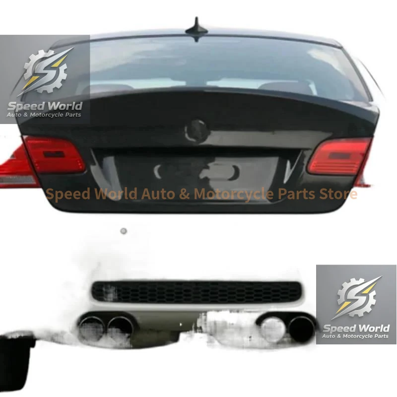  Factory Hot Sale Seri E Carbon CS Style Rear Ductail Trunk Boot Lid