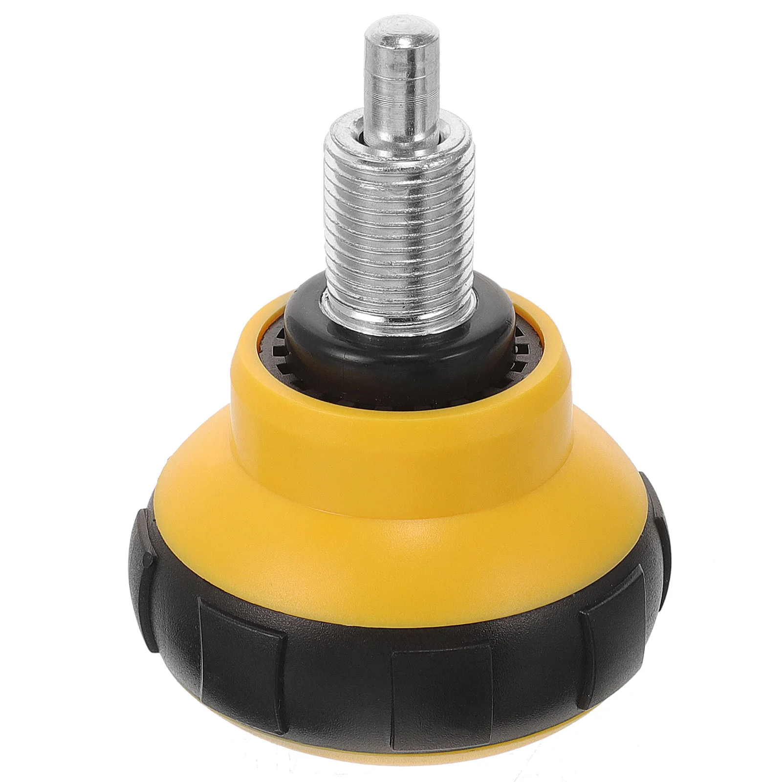 

58mm Black Yellow Rotating Pull Pin Knob for Fitness Equipment Home Gym Exercise Bike Parts ABS Easy Install