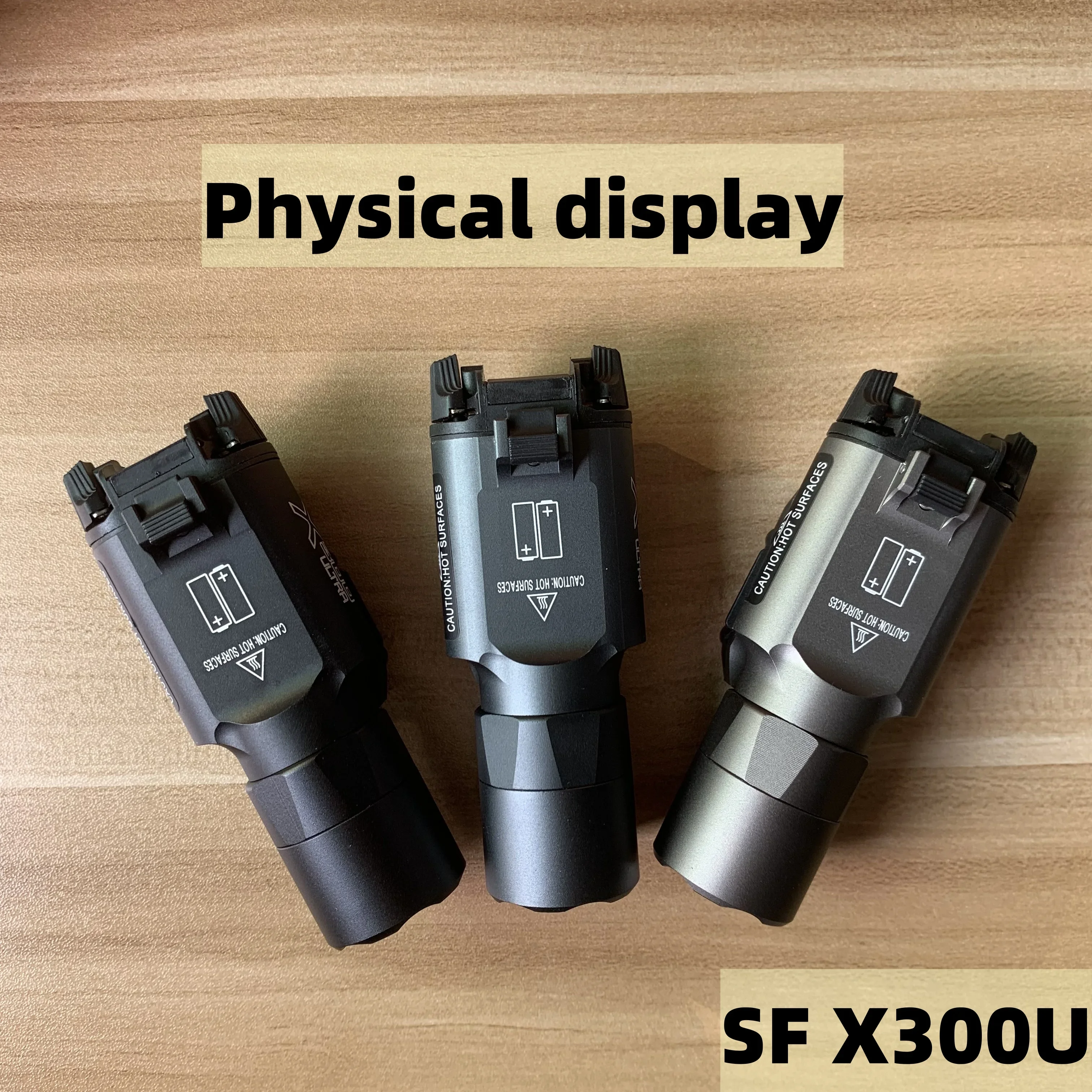 SureFir SF X300U Ultra Tactical Metal Pistol Scout Light Strobe Flashlight for Airsoft Gun