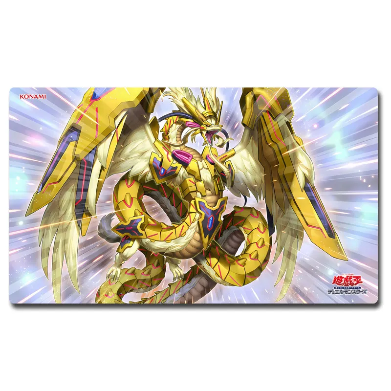 

600X350X2мм DIY Yu-Gi-Oh! Игровой коврик Photon Emperor для карточных боев YGO, для одиночной игры, дуэльный, подарок, игрушка