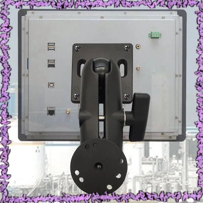 SCLL-5Pcs 15CM Length Aluminium Alloy Double Socket Arm For RAM With 1.5 Inch Ball Base Mount Motorcycle Camera Extension Arm