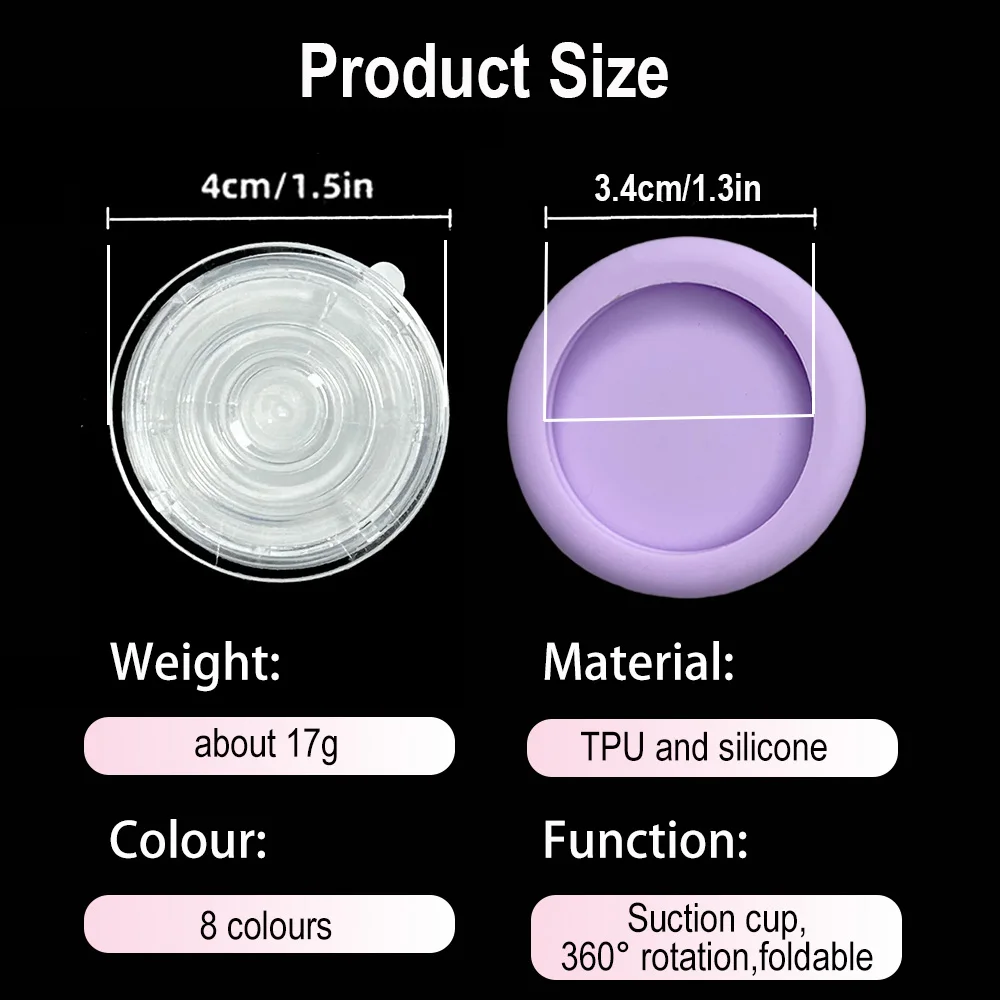Grippopso Silicone Suction Cup Finger Ring Holder Stand For Phone Socket Cell phone Griptok Support Mobilephones Grip Bracket