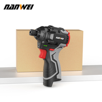 NANWEI 16.8V Brushless Lithium Ion Impact Driver 140N.M Home Use Electric Screwdriver Drill Screwdriver