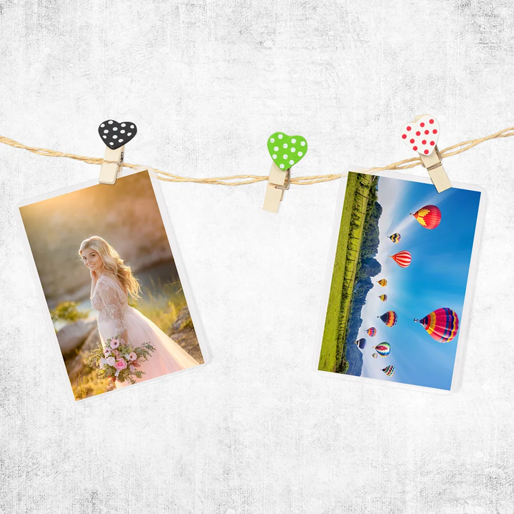 100 Pcs Photo Thermoplastic Film Waterproof Clear Protective Sealing Protection Transparent