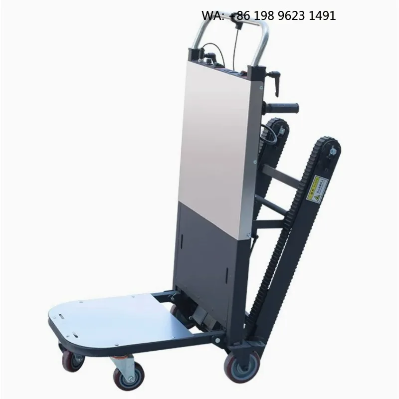 Commercial‑Use  Stair Climbing Crawler Dolly, 300kg 2‑Battery Power Supply, CE Certified For Logistics Cargo Delivery Service