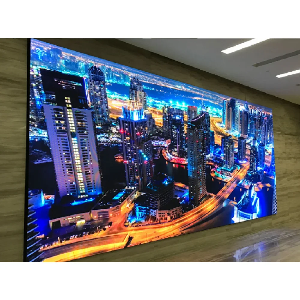 P1.2 P1.5 P1.8 600X337mm 16:9 Fine Pitch Indoor Fixed COB LED Video Wall Display Screen for Central Control Monitoring Room view 3