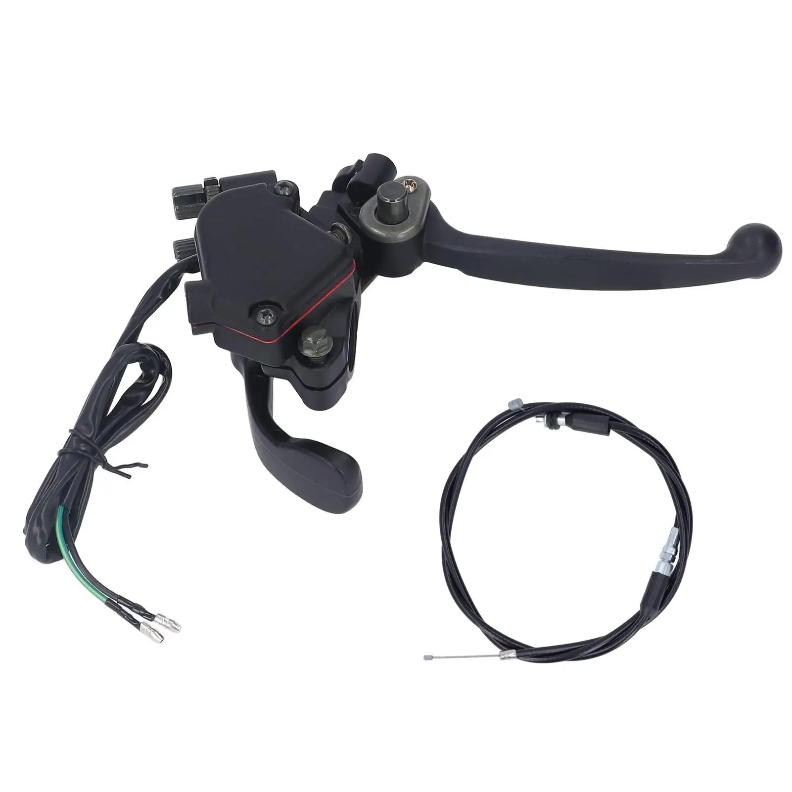 

22mm Brake Handle Lever Thumb Throttle Cable - Easy Install for 50cc 90cc for 50cc for 50cc ATV - Stable & Professional