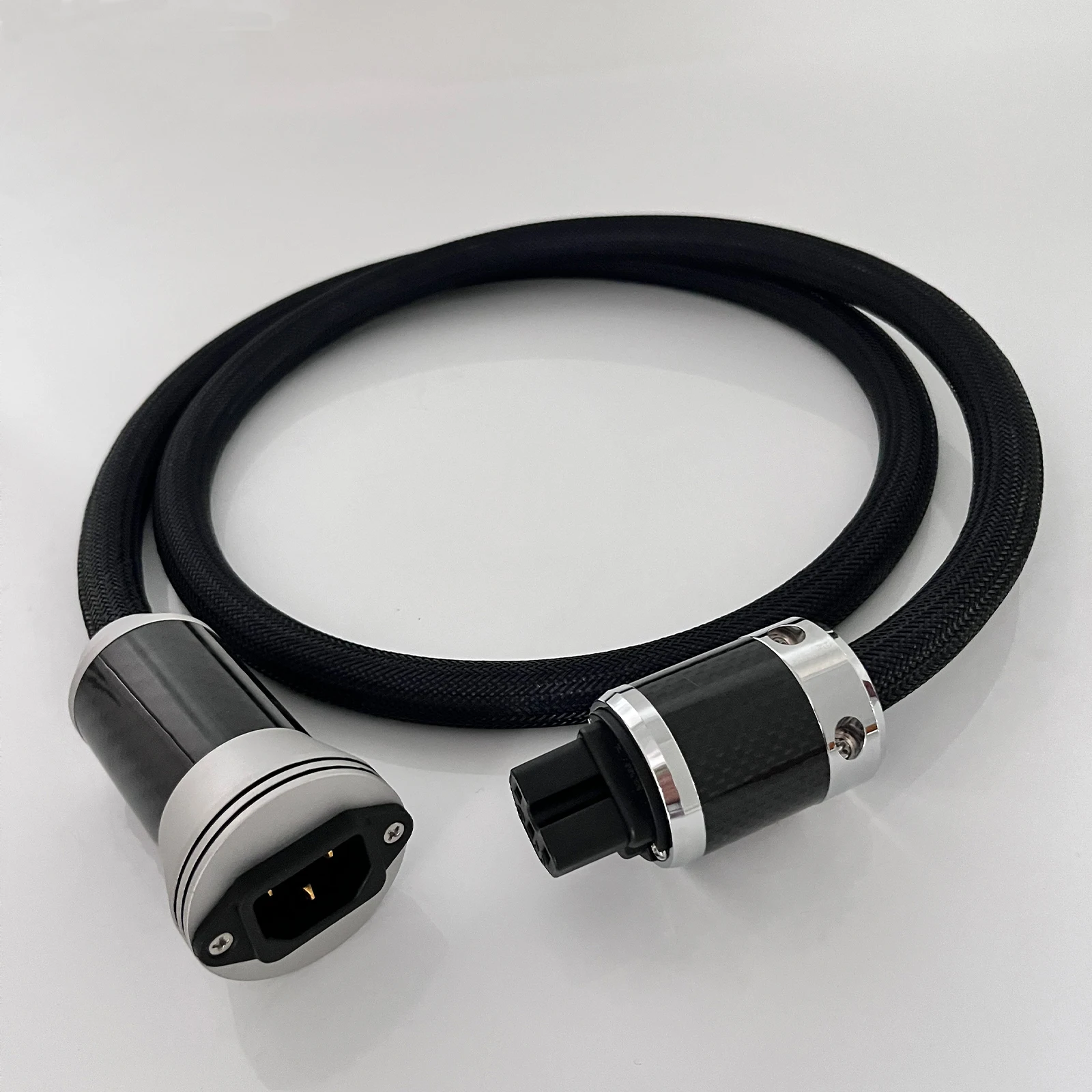 HiFi Audio Preffair AC-Stromkabel mit US/EU/UK-Version Steckern C15 Buchsen für Leistungsverstärker-Lautsprecher – Detail 24