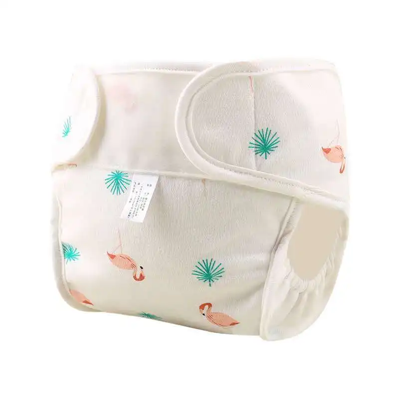 Cotton Baby Reusable Diapers Washable Cloth Diapers Nappy Cover Waterproof Newborn Breathable Baby Traning Panties Diapers