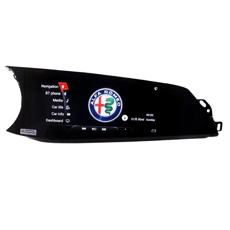 

10.25 inch Android 11 Car Stereo GPS Navigation Radio Multi-media Audio Car DVD Player For Alfa Romeo Stelvio Giulia