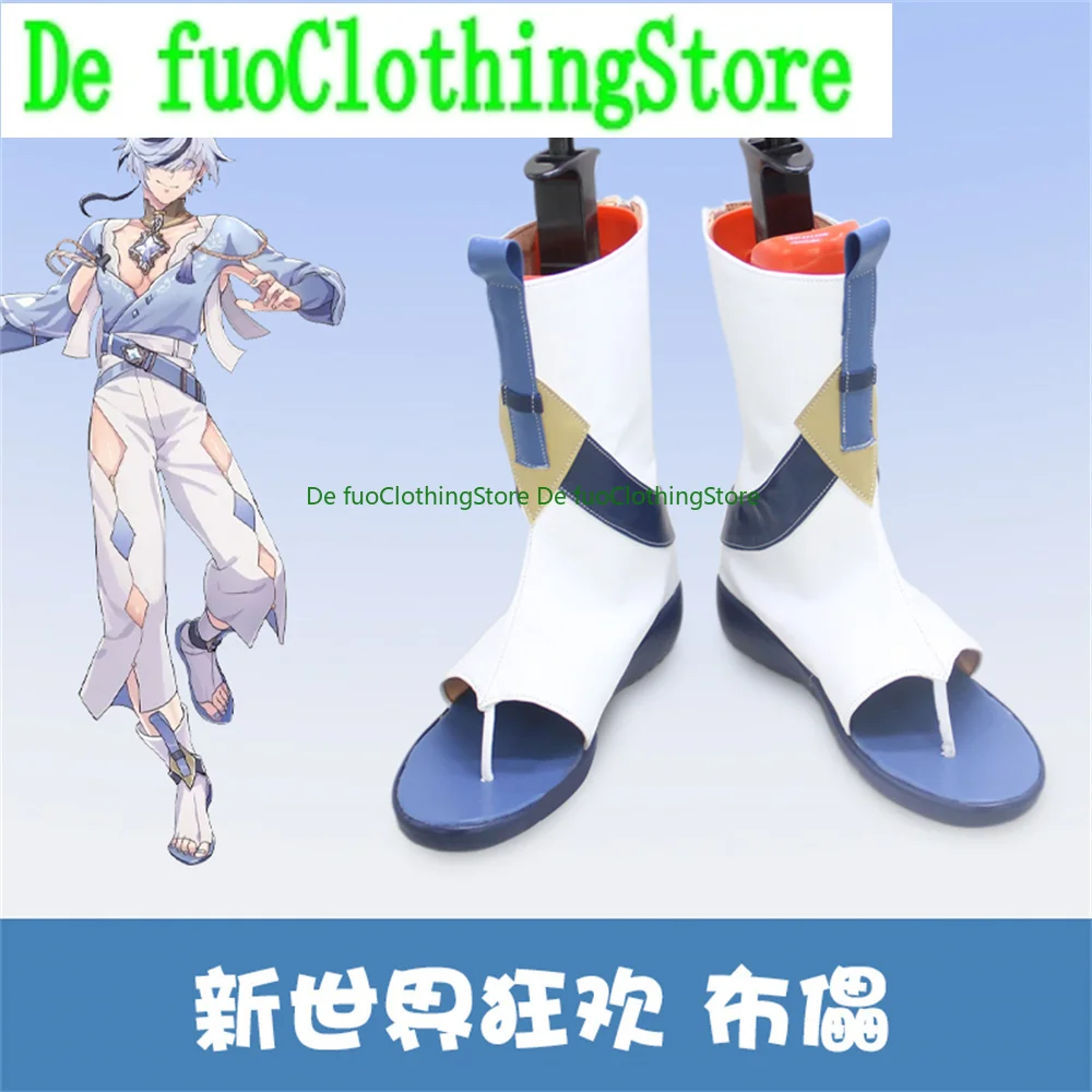 

Nu Carnival Blade Cosplay Shoes Boots Game Anime Carnival Halloween DefuoClothing Shoes Store