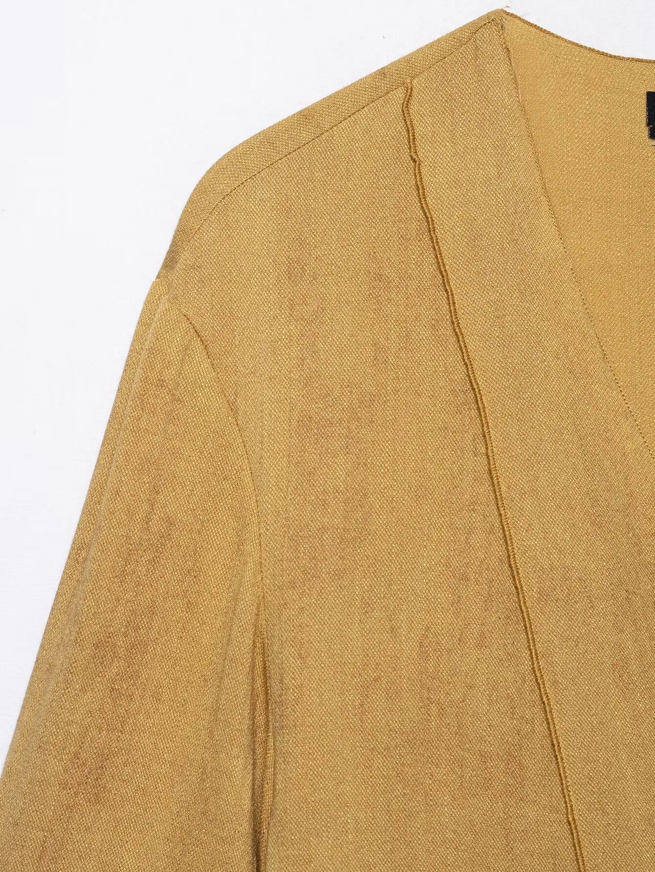 TFMLN Neue Damen V-Ausschnitt Schnürbluse und Weite Hose 2026 Mode 2-teiliges Elegantes Einfarbiges Lockeres Freizeit-Set für Frauen – Detail 5