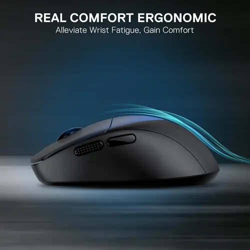 Imagen 2 del producto Ratón para juegos con cable Redragon M817, ratones ópticos de 24000 DPI, 5 botones programables y diseño ergonómico, ultraligero de 37G