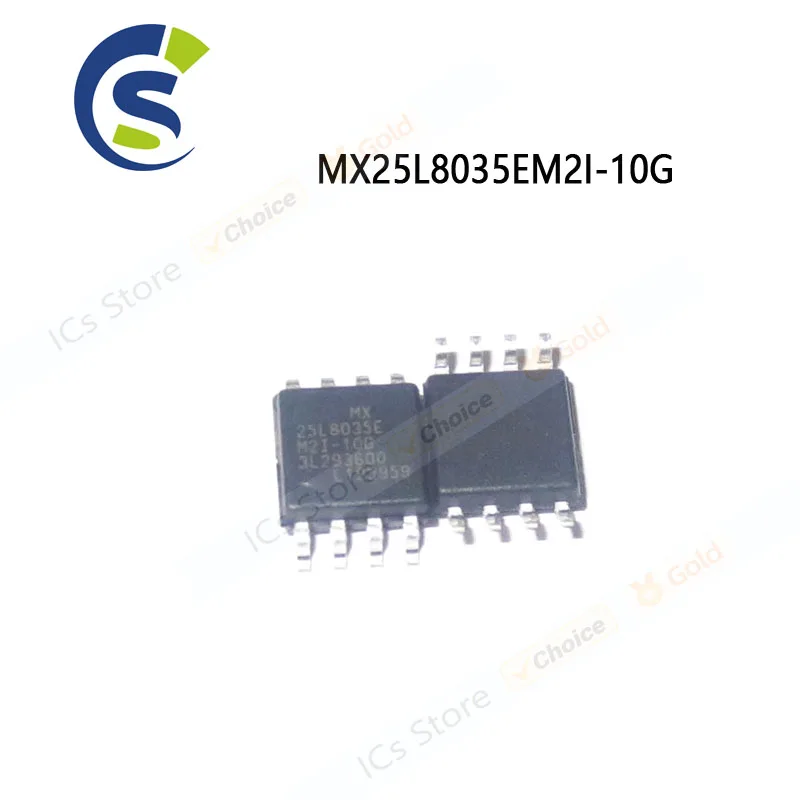 5PCS New and Original 25L8035EM2I-10G 25L8035E M2I-10G sop-8 Chipset MX25L8035EM2I-10G