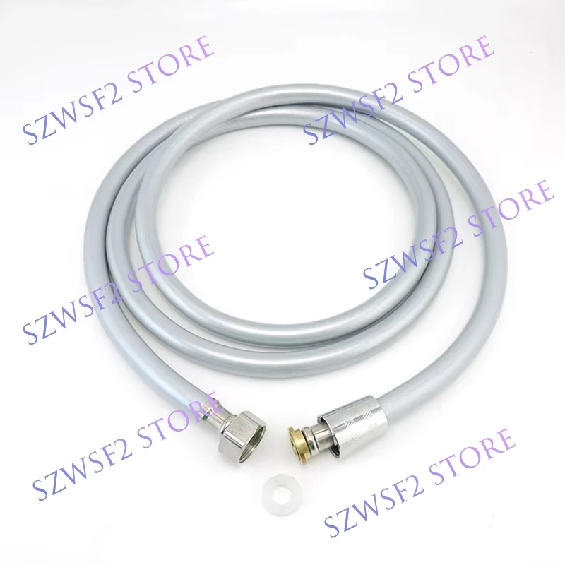 

Шланг высокой плотности 1,5 м/2 м, высококачественная гладкая водопроводная труба, гайка из нержавеющей стали 304, взрывозащищенные фитинги для душевых труб E2