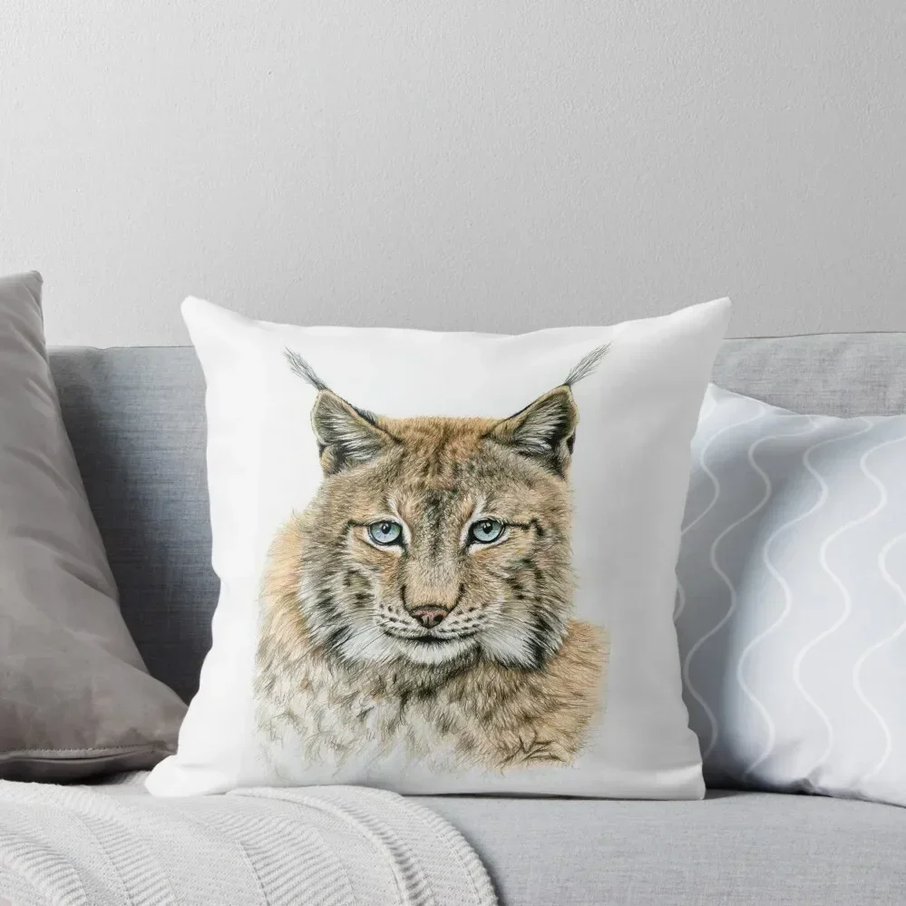 The Lynx - Der Luchs Cojines de almohada para sofá Fundas de almohada Cojines de cama almohada