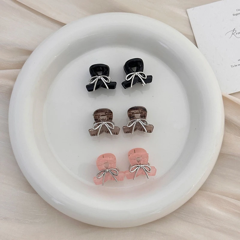 Cartoon Mini Haarschmuck für Frauen Mädchen Mode niedlichen kawaii Kopfschmuck süße Schleife kleine Haar Kralle vielseitige Hai Clip Geschenke