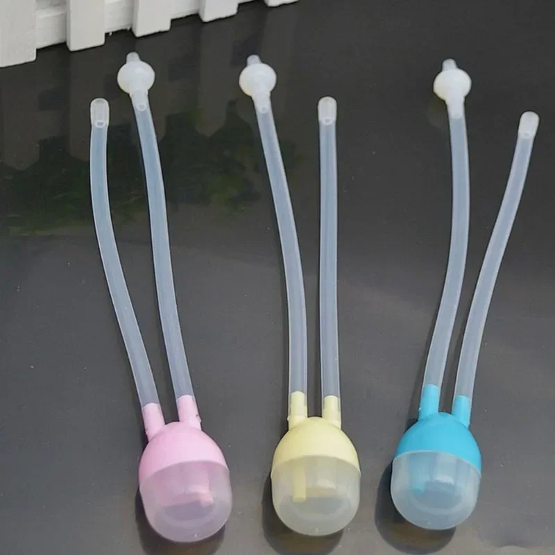 Material Safety  Convenient Infant Care Plastic Nasal Cleaner Manual Tool Snot Sucker Tool Anti-backflow   Baby Supplies