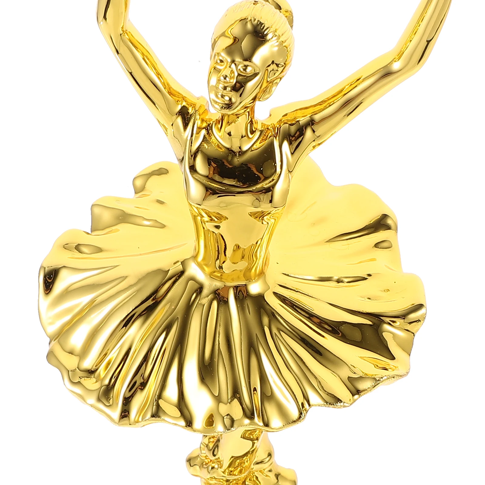 

Сувенирная награда для соревнований по танцам из смолы, декоративная чашка, трофей в форме балерины, изысканное мастерство, небольшой компактный дизайн