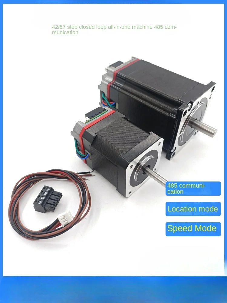 42/57 Closed-Loop Stepper Motor Drive Control All-in-One 485ModBus Communication Position Mode Speed Mode