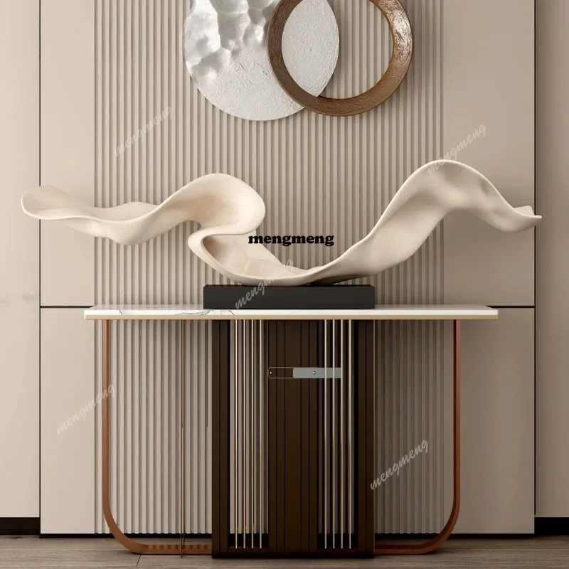 Modern Abstract Art Large Sculpture Entrance Decoration Villa Hotel Lobby Soft Decoration Crafts