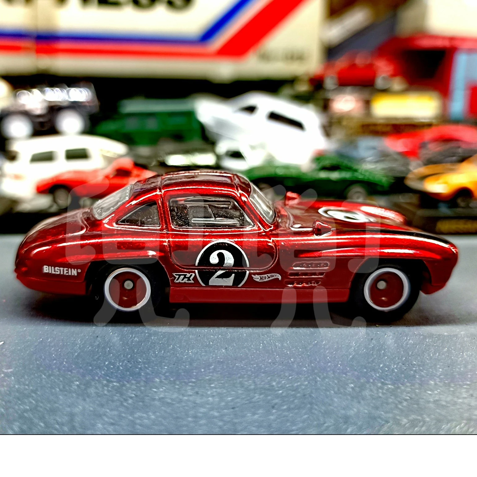 2023 Hot Wheels Super Treasure Hunt Cars BENZ 300 SL 1/64 Metal Die-Cast Model Toy Vehicles